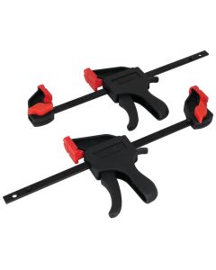 WLMW3943 image(1) - Wilmar Corp. / Performance Tool 2 Piece 4" Ratcheting Bar Clamp
