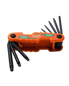 KLE70540 image(0) - Klein Tools Compact Folding Hex Key Set, SAE