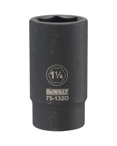 DWTDWMT75132OSP image(0) - DEWALT Dwmt 3/4In Dr Dp Im Skt 1-1/4In SAE