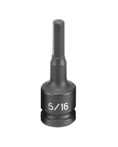 GRE2910F image(0) - Grey Pneumatic 1/2" Drive x 5/16" Hex Driver