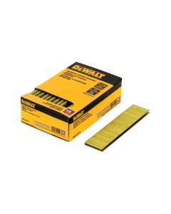 DWTDNS18125-2 image(0) - DEWALT 1-1/4 in. 18 Gauge 1/4 in. Crown Staples (2,500 PK)