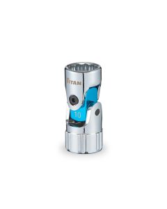 TIT66850 image(0) - Titan 1/4 in. Drive Auto-Flex&trade; 10mm Socket