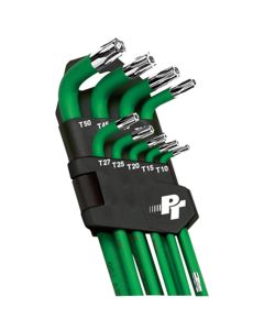 WLMW9137 image(0) - Wilmar Corp. / Performance Tool 9 Piece Long Arm Star Key Set
