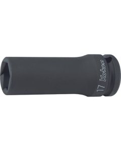 KKN14365M-22 image(0) - Ko-ken USA 14365M-22 1/2 Sq. Dr. Socket 22mm Pathfinder Length 85mm