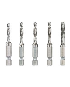 DWTDWADT5SET image(0) - DEWALT Drill Tap Set, 5-Piece