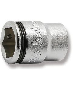 KKN2450AS-3-8 image(0) - Ko-ken USA Special 1/4 Sq. Dr. Short NUT GRIP&reg; Socket - 3/8