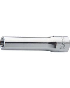 KKN2325-E5 image(0) - Ko-ken USA 2325-E5 1/4 Square Drive Deep TORX E5 Socket - Length 50 mm