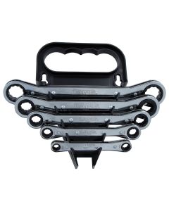 KAS5373 image(0) - Lang Tools (Kastar) 5373 - 5-Piece SAE Ratcheting Box Wrench Set
