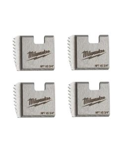 MLW48-36-1107 image(0) - Milwaukee Tool 1/2 Inch HIGH SPEED NPT Portable Pipe Threading Dies