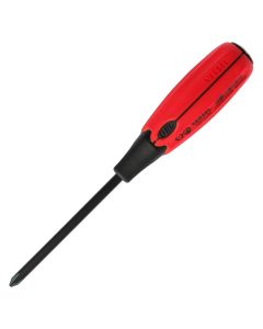 VES730P2100 image(0) - Vessel Tools No.730 Super Cushion Tang-Thru Screwdriver PH2x100