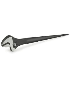 TIT216 image(0) - TITAN 12 Inch Adjustable Chrome Vanadium Steel Construction Spud Wrench Head Size with 16 Inch Overall Length for Added Leverage and Alignment