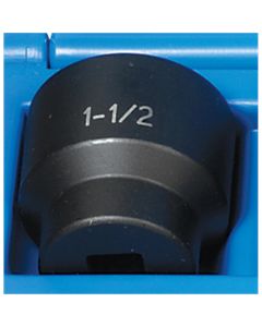 GRE2148R image(0) - Grey Pneumatic 1/2" Drive x 1-1/2" Standard - 12 Point Socket
