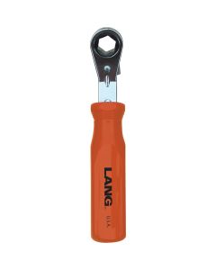 KASVSW-18 image(0) - Lang Tools (Kastar) VSW-18 - H.D. Truck Valve Stem Ratchet Wrench - 9/16"