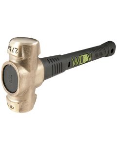 WIL90616 image(0) - Wilton 6 Lb Head, 16" B.A.S.H Brass Hammer