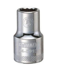 DEWALT 001Pc 12Dr Socket-12Pt-7/16