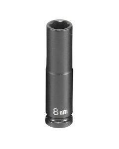 GRE908MDS image(0) - Grey Pneumatic 1/4" Surface Drive x 8mm Deep  Socket