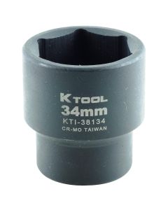KTI38134 image(0) - K Tool International SOC IMP MET 1/2DR 34MM