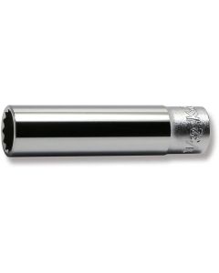KKN2305A-11-32 image(0) - Ko-ken USA 2305A-11/32 1/4 Square Drive Socket 11/32 12 Point Length 50 mm