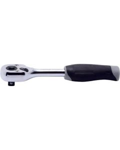 KKN2753JB image(0) - Ko-ken USA 2753JB 1/4 Square Drive Ratchet Handle 20 teeth Push Button Length 115 mm Plastic Handle