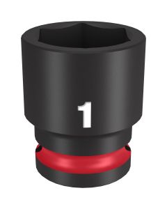 Milwaukee Tool SHOCKWAVE Impact Duty  1/2"Drive 1" Standard 6 Point Socket