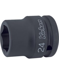 KKN16401M-21 image(0) - Ko-ken USA 16401M-21 3/4 Sq. Dr. Socket 21mm 6 point Length 50mm Thin walled