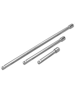 WLMW32140 image(0) - Wilmar Corp. / Performance Tool 3 Piece 1/2" Drive Extension Set