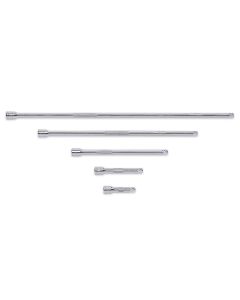 KDT81002D image(0) - GEARWRENCH 5 Piece 1/4 Inch Drive Extension Set 2 Inch, 3 Inch, 6 Inch, 10 Inch & 14 Inch