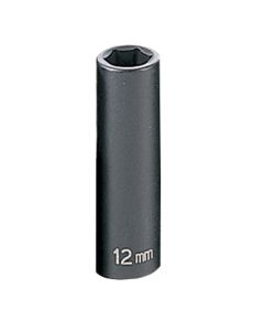 GRE1012MD image(0) - Grey Pneumatic 3/8" Drive x 12mm Deep Socket