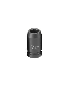 GRE907MS image(0) - Grey Pneumatic 1/4" Surface Drive x 7mm Standard  Socket