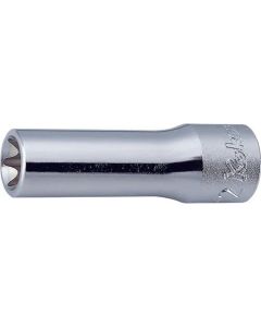 KKN3325-E12 image(0) - Ko-ken USA 3325-E12 3/8 Square Drive Deep TORX E12 Socket - Length 55 mm