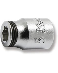KKN2450MS-5 image(0) - Ko-ken USA 1/4 Sq. Dr. Short NUT GRIP&reg; Socket  -  5mm