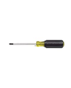KLE603-4B image(0) - Klein Tools Screwdriver Wire Bending Cushion-Grip Round-Shank Phillips #2
