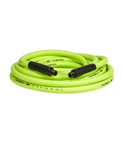 LEGHFZ1225YW3 image(0) - Legacy Manufacturing Flexzilla Air Hose, 1/2" x 25', 3/8" MNPT Fittings