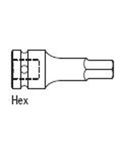 SUNEX 1/2" DR. 13MM HEX DRIVE IMPACT SOCKET