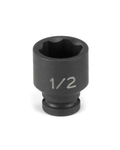 GRE904MS image(0) - Grey Pneumatic 1/4" Surface Drive x 4mm Standard  Socket