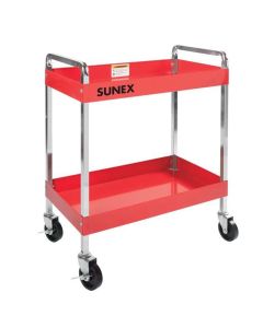 SUN8005SC image(0) - SUNEX 350lb Capacity Multi Purpose Service Cart - Red