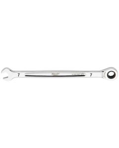 MLW45-96-9307 image(1) - Milwaukee Tool 7MM Ratcheting Combination Wrench