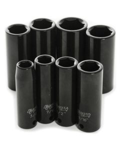 Wilmar Corp. / Performance Tool 8 Piece 3/8" Drive SAE DW Impact Socket Set