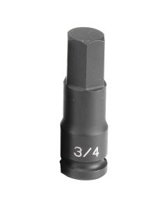 GRE2924F image(0) - Grey Pneumatic 1/2" Drive x 3/4" Hex Driver