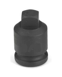GRE1011PP image(0) - Grey Pneumatic 3/8" Drive x 11/32" Square Male Pipe Plug Socket
