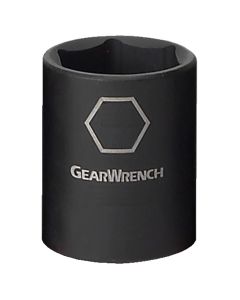 KDT84584N image(0) - GearWrench 1/2 Inch Drive 6 Point Deep Impact Metric Socket 26mm