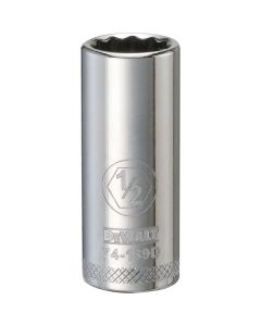 DWTDWMT74139OSP image(0) - DEWALT 001Pc 38Dr Deep Socket-12Pt-1/2