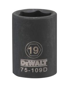 DWTDWMT75109OSP image(0) - DEWALT Dwmt 6Pt 1/2In Dr Im Skt 19 Mm