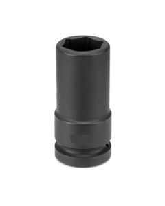 GRE4048DT image(0) - Grey Pneumatic 1" Drive x 1-1/2" Extra-Deep Thin-Wall Socket