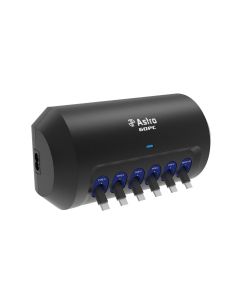 AST60PC image(0) - Astro Pneumatic Tool Box Power Caddy Magnetic 6X Retractable Micro and USB C Charging Reel