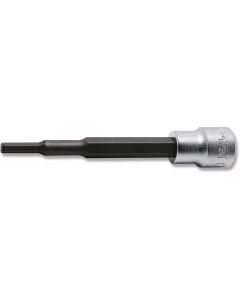 KKN3015M.100-3 image(0) - Ko-ken USA 3/8 Sq. Dr. Bit Socket  3mm Grip Ring Length 100mm