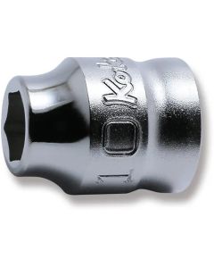 KKN4400MZ-10 image(0) - Ko-ken USA 4400MZ-10 1/2 Square Drive Socket 10 mm 6 Point Length 26 mm Z-series