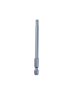 VIMPDM107 image(0) - VIM TOOLS 7mm Power Drive Hex Bit 3.5 Inchlong - S2 Steel - Gun Metal Gray