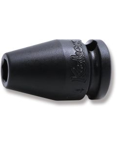KKN13400A-1-4 image(0) - Ko-ken USA 13400A-1/4 3/8 Sq. Dr. Socket 1/4 6 point Length 32mm