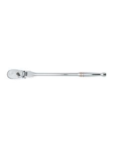 KDT81306T image(0) - GEARWRENCH 1/2 Inch Drive 90-Tooth Flex Head Teardrop Ratchet 17 Inch